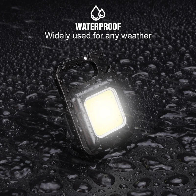Mini LED USB Rechargeable COB Flashlight