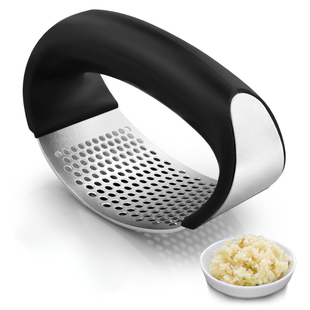 Stainless Steel Garlic Crusher (Pack of 3)