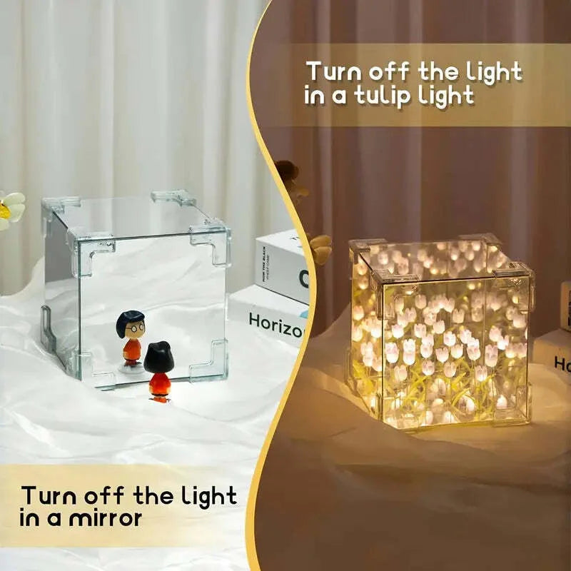 DIY Infinite Tulip Lamp