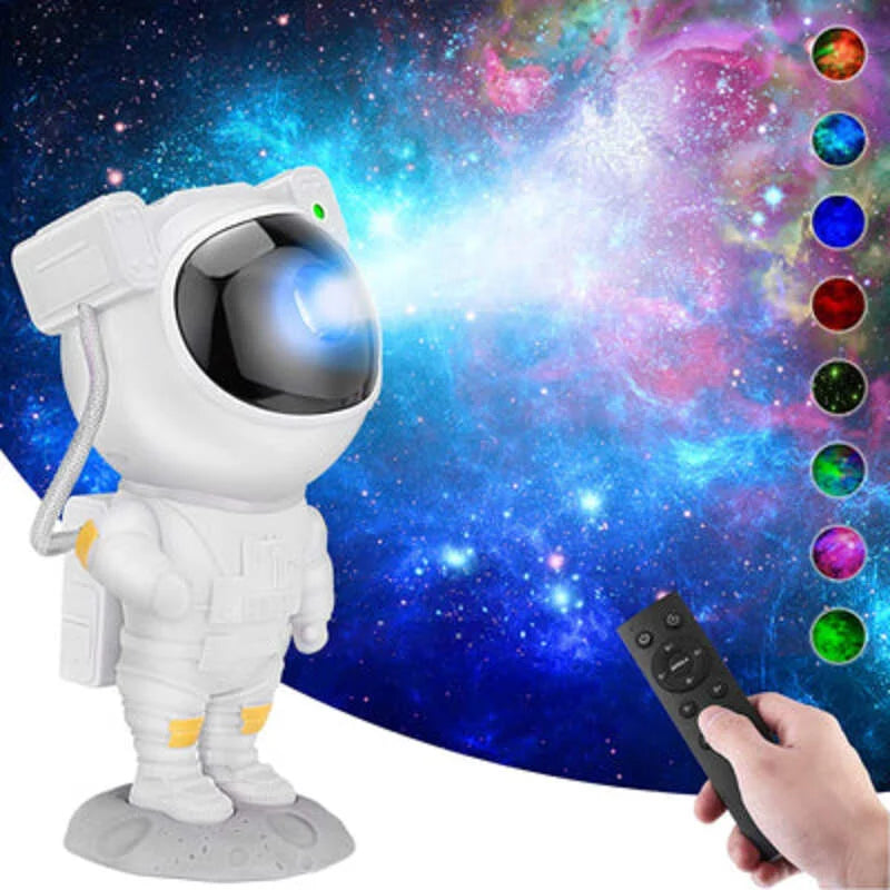 Astronaut Galaxy Light Projector - 8 Modes