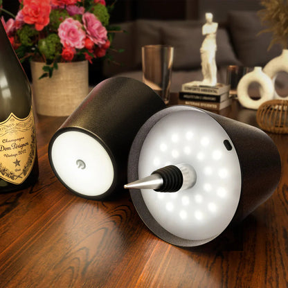 ZenLume® - Wireless Bottle Lamp (Black)