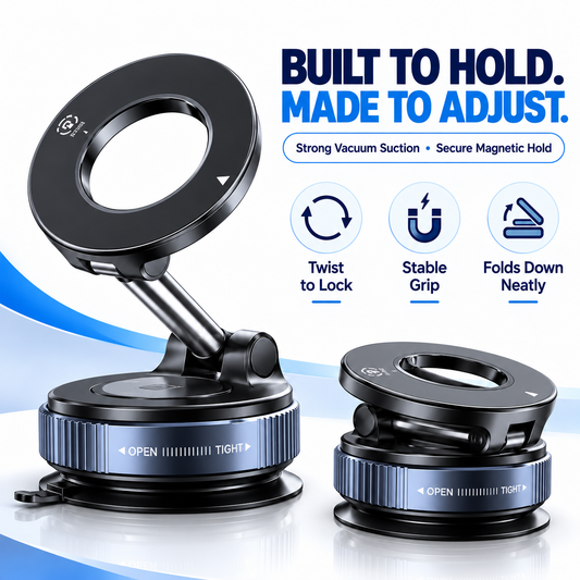 MagniLock 360™ — Universal Magnetic Phone Holder