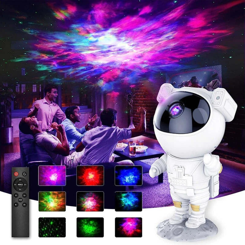 Astronaut Galaxy Light Projector - 8 Modes