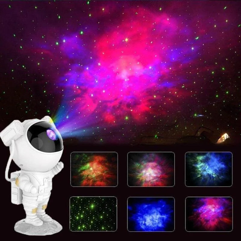 Astronaut Galaxy Light Projector - 8 Modes